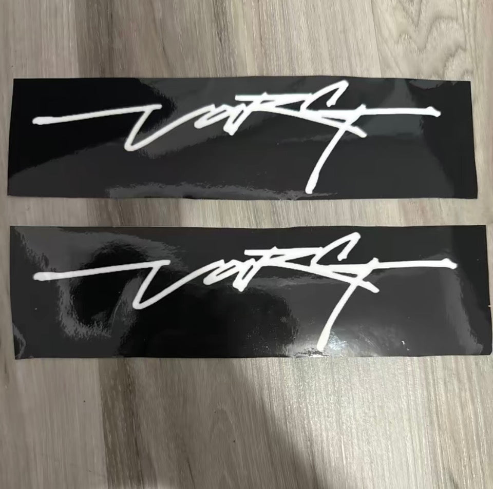 Tuttio stark varg sticker (2 pack)